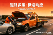 
			  镇江24小时道路救援｜拖车、补胎、搭电、送油、脱困，全城快速施救